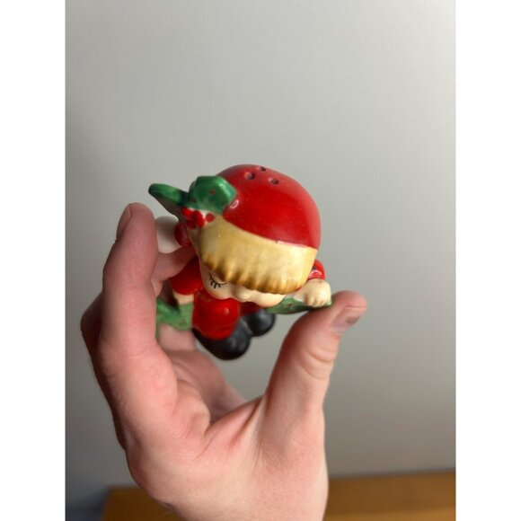 “NO” Noel cute kitschy salt pepper shaker Christmas napco - SINGLE replacement - Picture 4 of 7